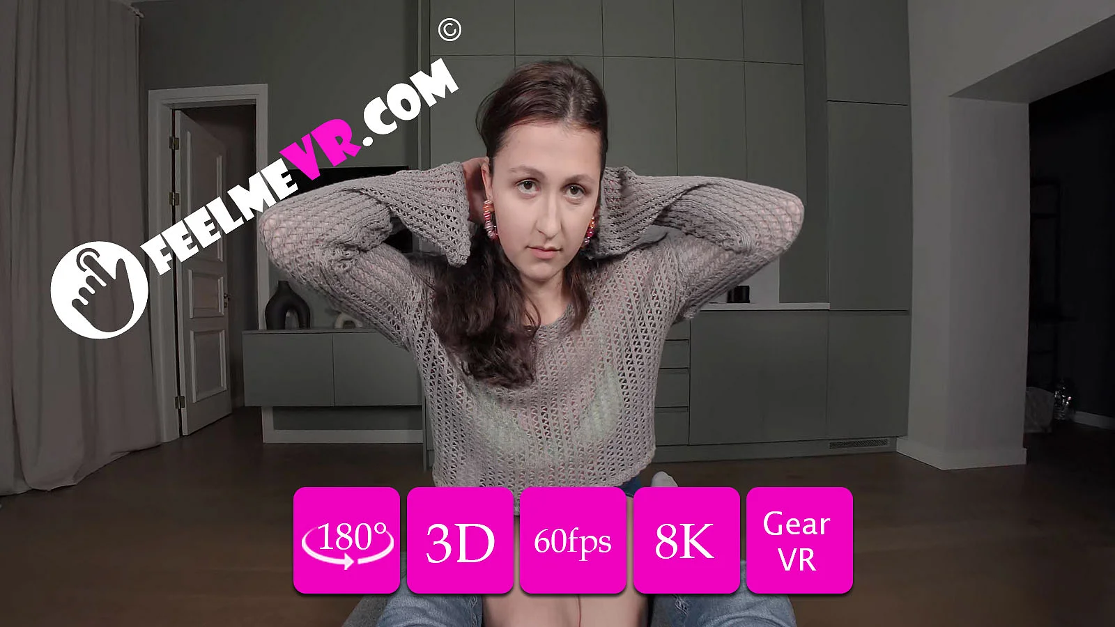 Kima Kiss - Shy Nude Casting Debut in 8K VR